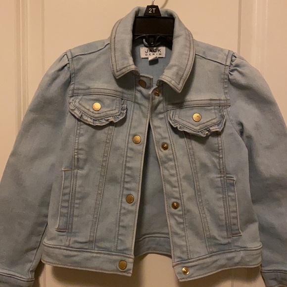 Girls 3T to 4T Janie and Jack Denim Jacket - Picture 2 of 7